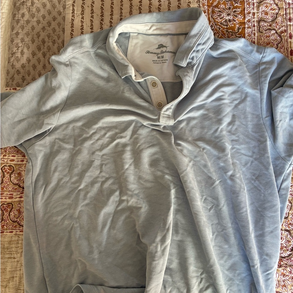 Tommy Bahama Sky Blue Polo Shirt